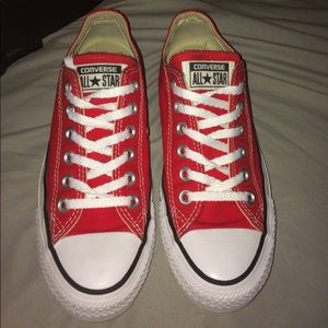 Red converse